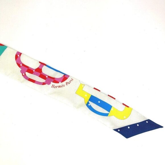 HERMES Twilly Twilly Band Scarf Scarf silk Twilly Twilly - Picture 5 of 13